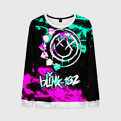 Свитшот мужской Blink-182 6, цвет: 3D-белый