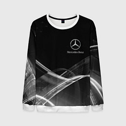 Свитшот мужской MERCEDES, цвет: 3D-белый