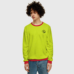 Свитшот мужской Беганутые, цвет: 3D-красный — фото 2