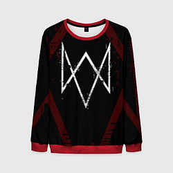 Свитшот мужской WATCH DOGS LEGION, цвет: 3D-красный