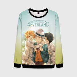 Свитшот мужской The Promised Neverland, цвет: 3D-черный