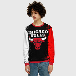 Свитшот мужской CHICAGO BULLS, цвет: 3D-красный — фото 2