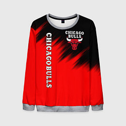 Свитшот мужской CHICAGO BULLS, цвет: 3D-меланж