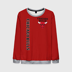 Свитшот мужской CHICAGO BULLS, цвет: 3D-меланж