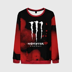 Свитшот мужской MONSTER ENERGY, цвет: 3D-красный