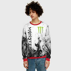 Свитшот мужской MONSTER ENERGY, цвет: 3D-красный — фото 2