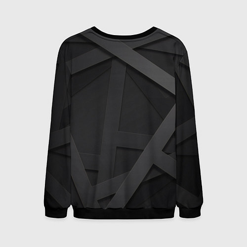 Мужской свитшот MERCEDES / 3D-Черный – фото 2