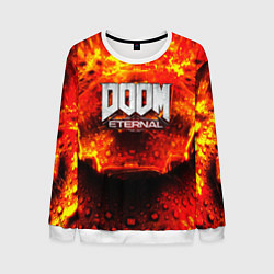 Свитшот мужской Doom Eternal, цвет: 3D-белый