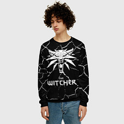 Свитшот мужской The Witcher, цвет: 3D-черный — фото 2
