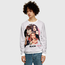 Свитшот мужской Blackpink, цвет: 3D-белый — фото 2