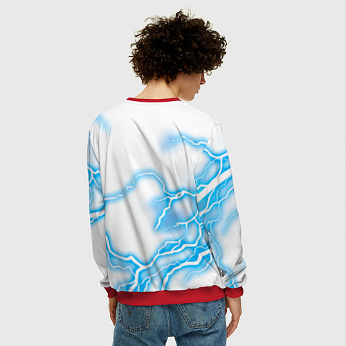 Мужской свитшот SUBARU / 3D-Красный – фото 4