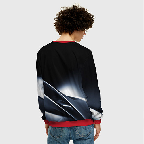 Мужской свитшот SUBARU / 3D-Красный – фото 4