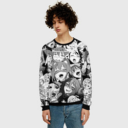 Свитшот мужской СЕНПАЙ SENPAI, цвет: 3D-черный — фото 2