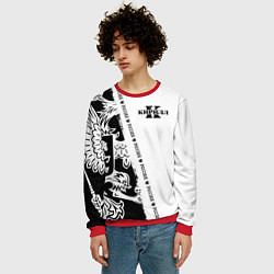 Свитшот мужской Кирилл, цвет: 3D-красный — фото 2