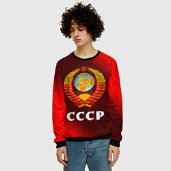 Свитшот мужской СССР USSR, цвет: 3D-черный — фото 2