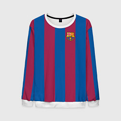 Свитшот мужской FC Barcelona 2021, цвет: 3D-белый