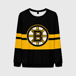 Свитшот мужской BOSTON BRUINS NHL цвета 3D-черный — фото 1