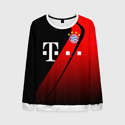 Свитшот мужской FC Bayern Munchen Форма, цвет: 3D-белый