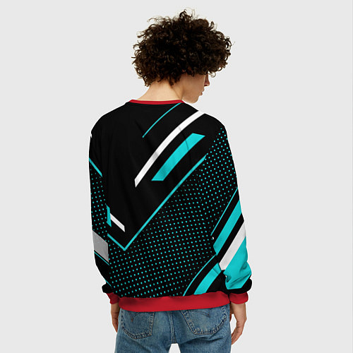 Мужской свитшот Judo / 3D-Красный – фото 4