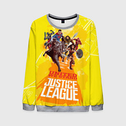 Свитшот мужской Justice League, цвет: 3D-меланж