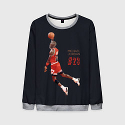 Свитшот мужской MICHAEL JORDAN, цвет: 3D-меланж