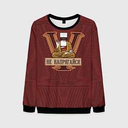 Мужской свитшот Не напрягайся