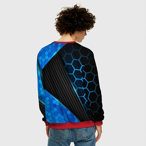 Мужской свитшот Forza Horizon / 3D-Красный – фото 4