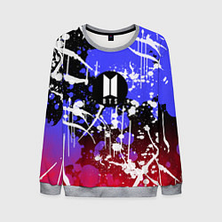 Свитшот мужской BTS, цвет: 3D-меланж
