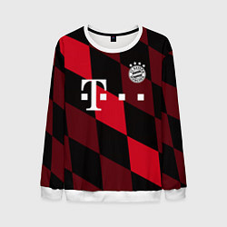 Свитшот мужской ФК Бавария Мюнхен, цвет: 3D-белый