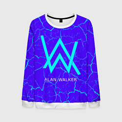 Свитшот мужской ALAN WALKER АЛАН УОКЕР, цвет: 3D-белый