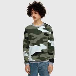 Свитшот мужской Camouflage 2, цвет: 3D-меланж — фото 2
