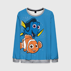 Свитшот мужской Nemo, цвет: 3D-меланж