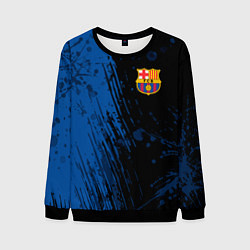 Свитшот мужской FC Barcelona ФК Барселона, цвет: 3D-черный