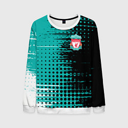 Свитшот мужской Liverpool Ливерпуль, цвет: 3D-белый