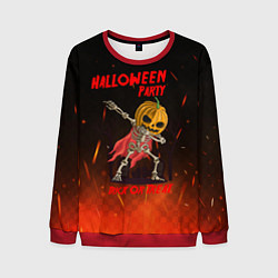 Свитшот мужской Halloween Party, цвет: 3D-красный