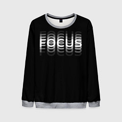 Мужской свитшот FOCUS: WHITE