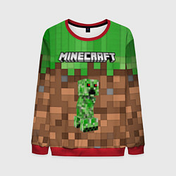 Мужской свитшот MineCraft Крипер