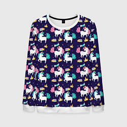 Мужской свитшот Unicorn pattern