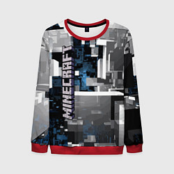 Свитшот мужской Minecraft, цвет: 3D-красный