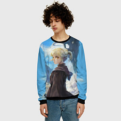 Свитшот мужской Рахиль, цвет: 3D-черный — фото 2