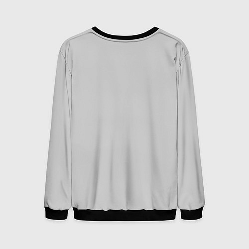 Мужской свитшот Моё сердце свободно / 3D-Черный – фото 2