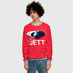 Свитшот мужской Jett, цвет: 3D-меланж — фото 2