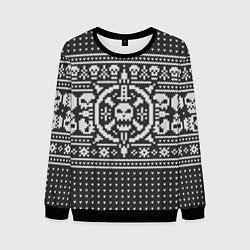 Мужской свитшот Свитер с черепами