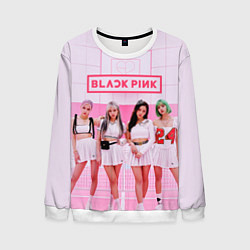 Свитшот мужской BLACKPINK, цвет: 3D-белый