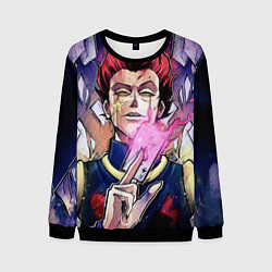 Свитшот мужской Хисока Hunter x Hunter, цвет: 3D-черный