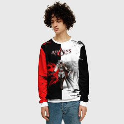 Свитшот мужской ASSASSINS CREED, цвет: 3D-белый — фото 2