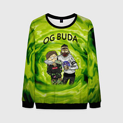 Свитшот мужской Репер - OG Buda, цвет: 3D-черный