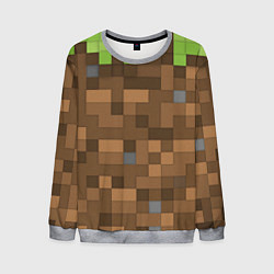 Свитшот мужской Minecraft камуфляж, цвет: 3D-меланж