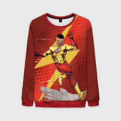 Свитшот мужской Kid Flash, цвет: 3D-красный