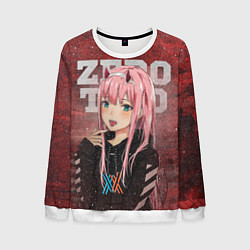 Свитшот мужской Zero Two, цвет: 3D-белый